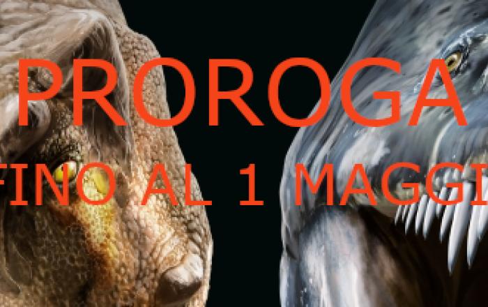 L’Impero dei Dinosauri 30 OTTOBRE 2021 - 3 APRILE 2022