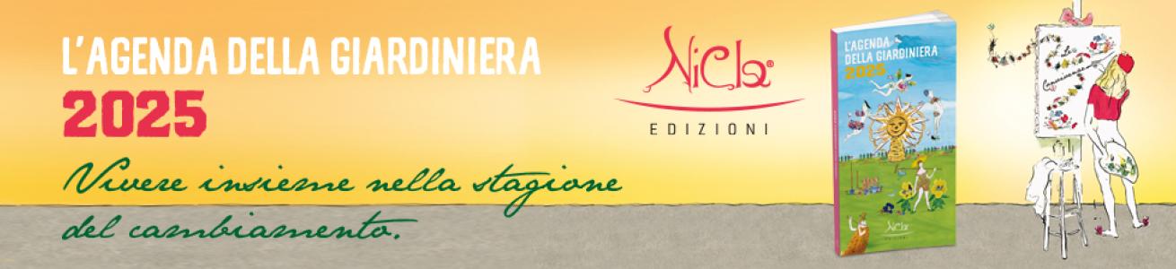 “L’Agenda della Giardiniera 2025” pubblicata da Nicla Edizioni Lunedì 18 novembre alle ore 15:00 | Aranciera dell'Orto Botanico di Roma